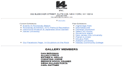 Desktop Screenshot of 14sculptors.com